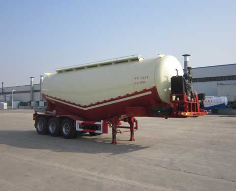 万事达9.6米32.6吨3轴中密度粉粒物料运输半挂车(SDW9401GFL)