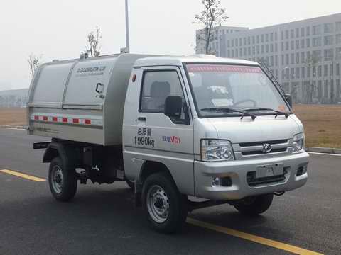 中联牌ZLJ5022ZLJBJE4自卸式垃圾车公告图片
