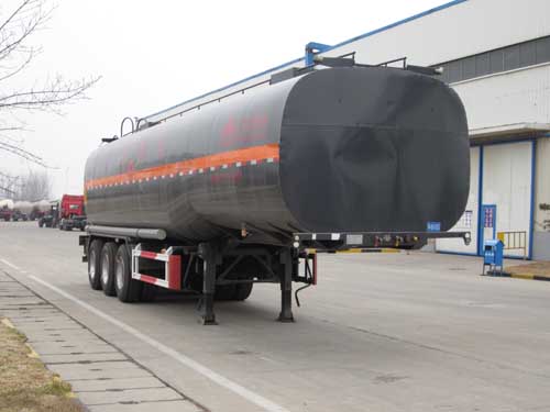 万事达11.5米30.1吨3轴易燃液体罐式运输半挂车(SDW9400GRYA)