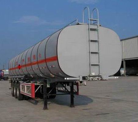 瑞江12.7米27吨3轴化工液体运输半挂车(WL9401GHYB)