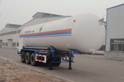 昌骅10.6米23.7吨3轴低温液体运输半挂车(HCH9404GDY)