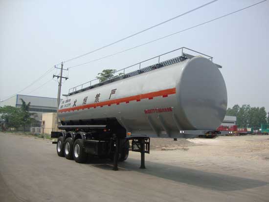 万事达10.6米31.4吨3轴腐蚀性物品罐式运输半挂车(SDW9402GFW)