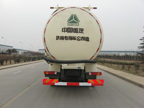 绿叶牌JYJ5317GFLD1低密度粉粒物料运输车公告图片