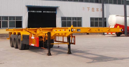 粱锋8.5米35吨3轴集装箱运输半挂车(LYL9403TJZ)