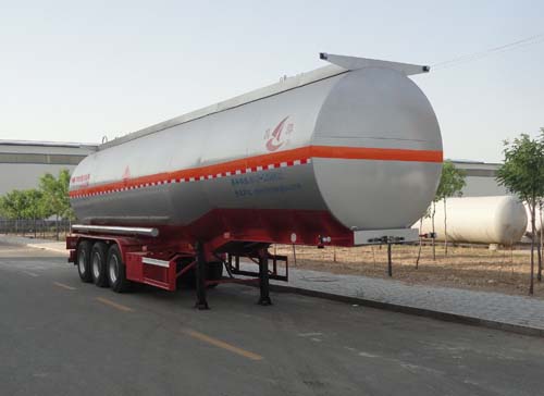昌骅11.7米31.5吨3轴易燃液体罐式运输半挂车(HCH9400GRY43)
