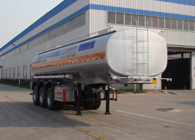 盛润9.8米31.3吨3轴腐蚀性物品罐式运输半挂车(SKW9401GFWA)