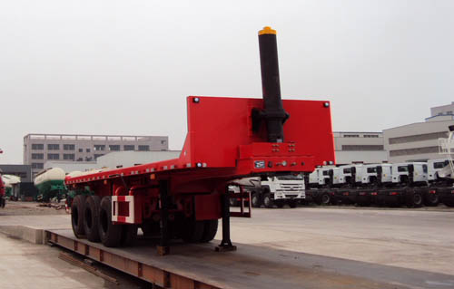 唐鸿重工11.5米32.2吨3轴平板自卸半挂车(XT9403ZZXP)