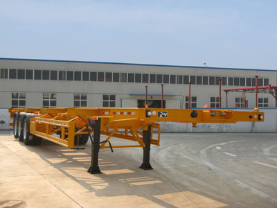 可利尔12.3米34.4吨3轴集装箱运输半挂车(HZY9402TJZ)