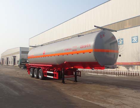 正康宏泰12.4米29.5吨3轴易燃液体罐式运输半挂车(HHT9403GRYB)
