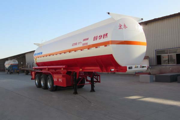 正康宏泰10.5米31.7吨3轴氧化性物品罐式运输半挂车(HHT9400GYW)