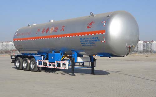 昌骅13米25吨3轴液化气体运输半挂车(HCH9406GYQC)