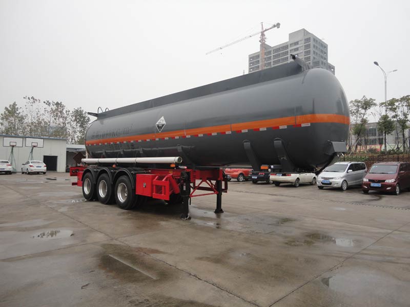 兴扬10.8米31.2吨3轴腐蚀性物品罐式运输半挂车(XYZ9403GFW)