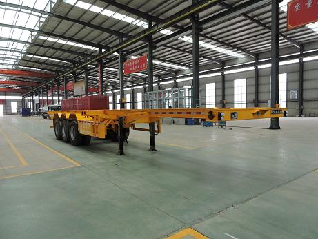 承威12.5米34.5吨3轴集装箱运输半挂车(GCW9400TJZ)