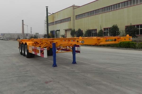 大运12.4米34吨3轴集装箱运输半挂车(CGC9400TJZ372)