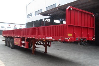 南明13米32.2吨3轴桶装危险品运输半挂车(LSY9401LWY)
