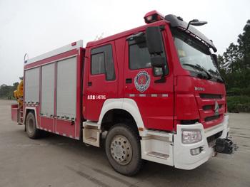 WHG5150TXFJY80型抢险救援消防车图片