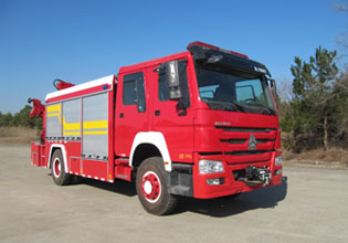 HXF5150TXFJY80 汉江牌抢险救援消防车图片