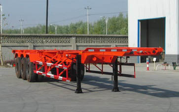 大迪12.9米30.5吨3轴集装箱运输半挂车(ZHT9361TJZ)