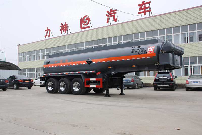 醒狮11米34.3吨3轴化工液体运输半挂车(SLS9405GHYB)
