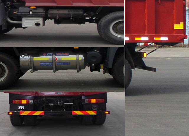 解放CA3256P2K2T1NA80平头液化天然气自卸汽车公告图片