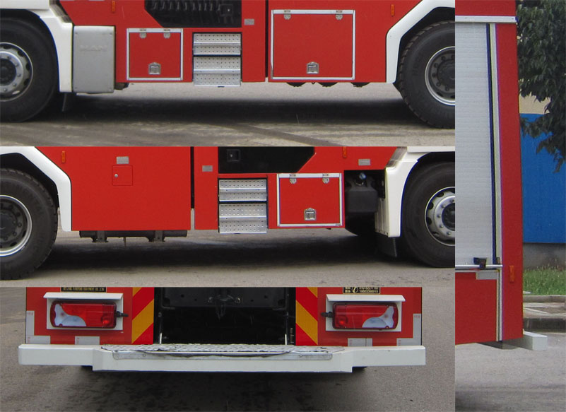 中卓时代牌ZXF5310GXFPM150/M泡沫消防车公告图片
