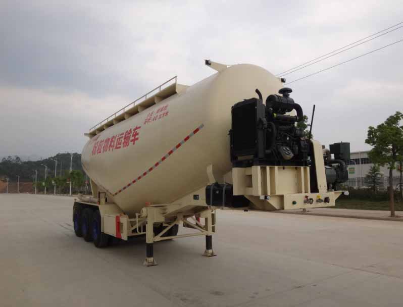 闽鹰10.1米31.5吨3轴中密度粉粒物料运输半挂车(FSY9400GFLM1)