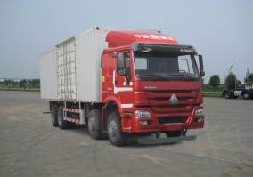 豪沃牌ZZ5317XXYM3867D1H厢式运输车