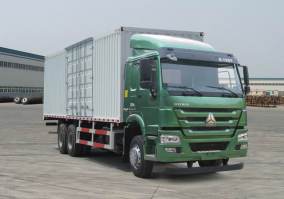 豪沃牌ZZ5257XXYM4647D1厢式运输车