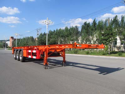 陆平机器12.4米34吨3轴集装箱运输半挂车(LPC9401TJZ)