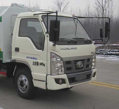 福田牌BJ5045ZZZ-1自装卸式垃圾车公告图片