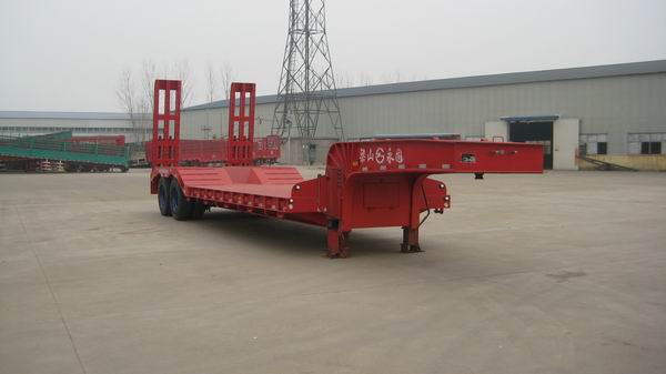 广科13米28吨2轴低平板半挂车(YGK9351TDP)