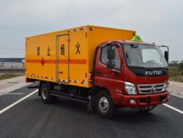 易燃气体厢式运输车