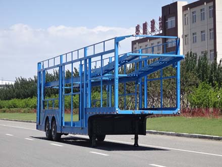 铮铮14米12.9吨2轴乘用车辆运输半挂车(YAJ9202TCC)