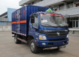 易燃气体厢式运输车