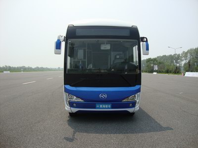 黄海8.2米13-22座纯电动城市客车(dd6821ev12)
