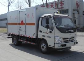 易燃气体厢式运输车