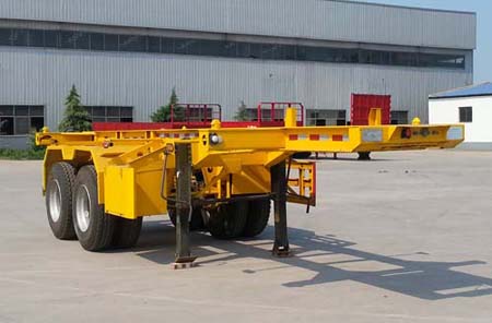沃顺达7.3米31.3吨2轴集装箱运输半挂车(DR9350TJZ)