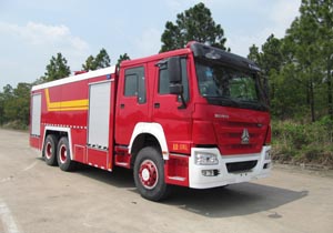 HXF5320GXFPM160/HW 汉江牌泡沫消防车图片