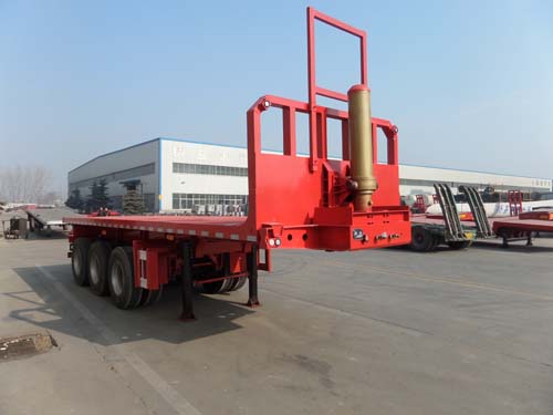 杨嘉9米32.8吨3轴平板自卸半挂车(LHL9403ZZXP)