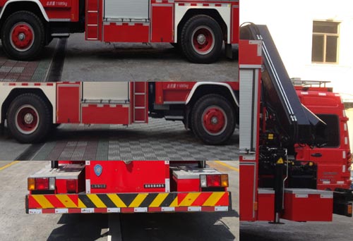 上格牌SGX5120TXFJY80/QL抢险救援消防车公告图片