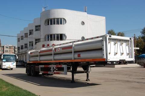 安瑞科13米3.3吨2轴高压气体运输半挂车(HGJ9351GGQ0)