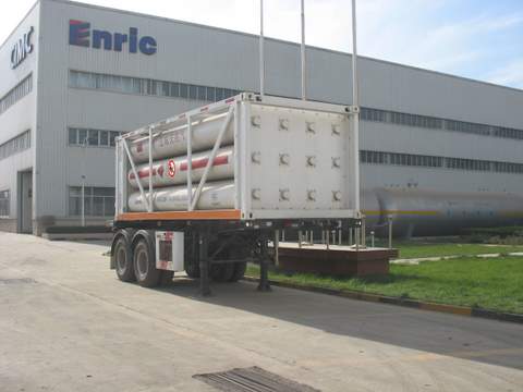 安瑞科7.2米2.2吨2轴高压气体运输半挂车(HGJ9251GGQ)