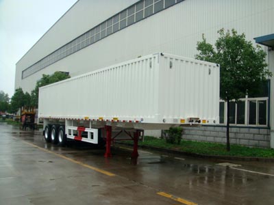 华骏12.1米28吨3轴散装粮食运输半挂车(ZCZ9361XLS)