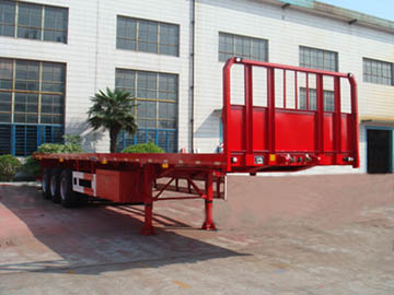 速通13米34吨3轴平板运输半挂车(PDZ9402P)