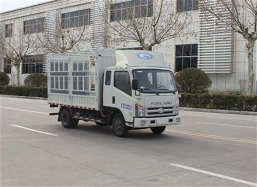 福田牌BJ5043CCY-X2仓栅式运输车公告图片