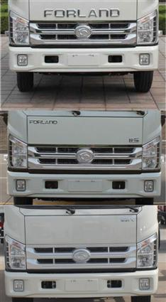 福田牌BJ5083XXY-A1厢式运输车公告图片