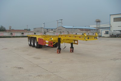 驹王10.9米34.8吨3轴集装箱运输半挂车(ZJW9403TJZG)