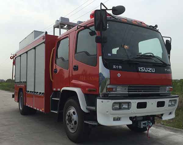 SJD5142TXFJY75/W型抢险救援消防车图片