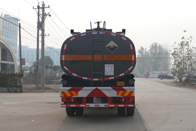 程力威牌CLW5253GFWD4腐蚀性物品罐式运输车公告图片
