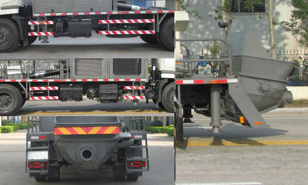 铁力士牌HDT5121THB车载式混凝土泵车公告图片